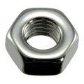 Midwest Fastener Hex Nut, 1/4"-28, 18-8 Stainless Steel, Not Graded, Plain, 10 PK 33372